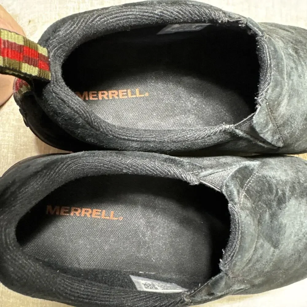 Men’s MERRELL Jungle Moc Slip On Shoes Black U.S Size 11 W Gorpcore Hiking